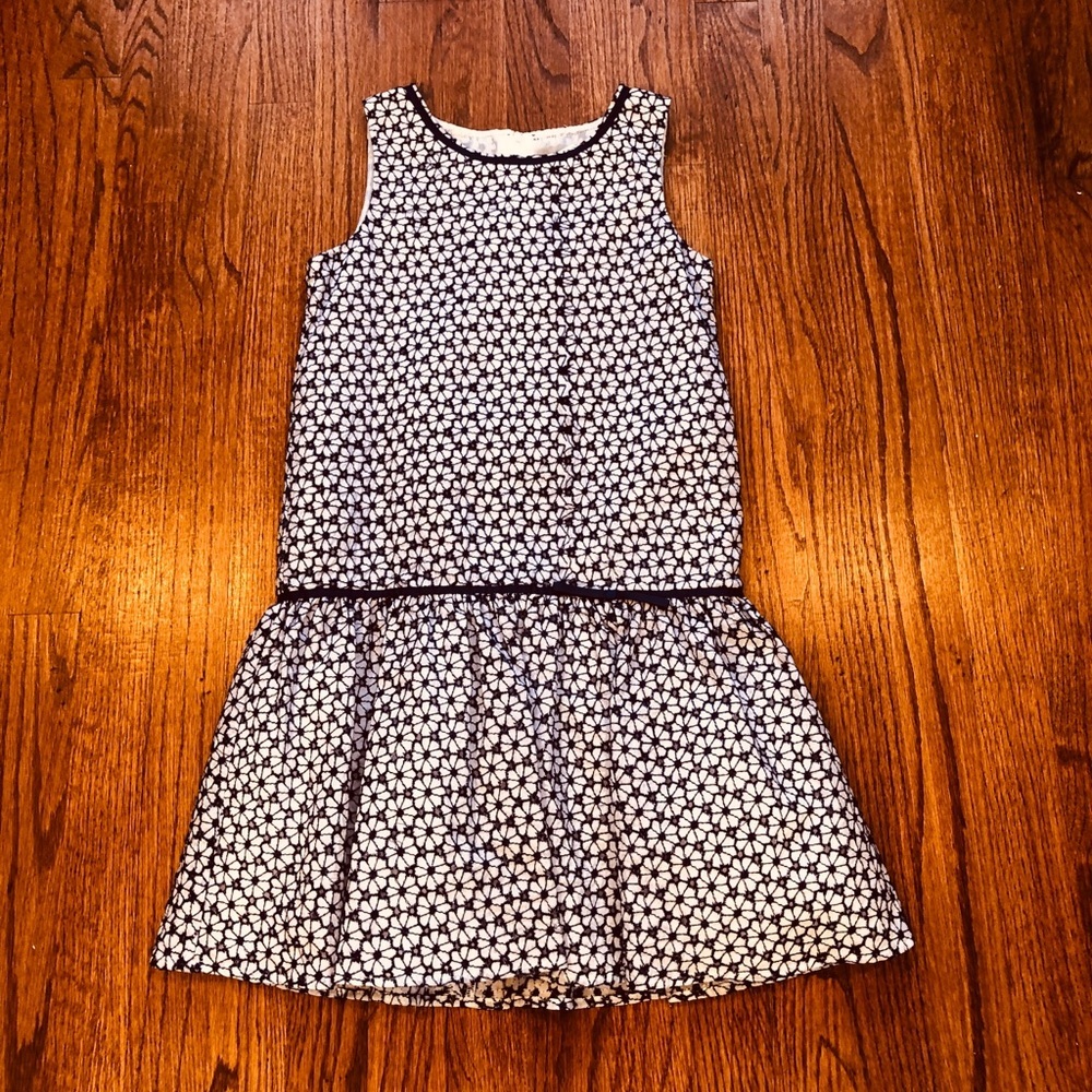 SUGARPLUM***Blue/White Flower Dress**Age 10 - Picture 3 of 7